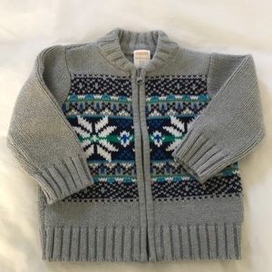 Gymboree zip up sweater